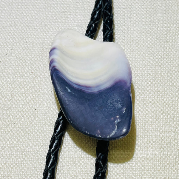 BOL4 Freeform Bolo Wampum Costume Tumbled