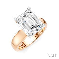 0.10 Ctw Diamond Engagement Ring Setting in 14K Gold