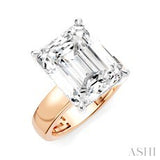 0.15 Ctw Diamond Engagement Ring Setting in 14K Gold