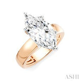 0.12 Ctw Diamond Engagement Ring Setting in 14K Gold