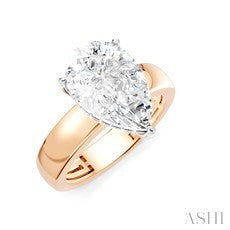 0.12 Ctw Diamond Engagement Ring Setting in 14K Gold