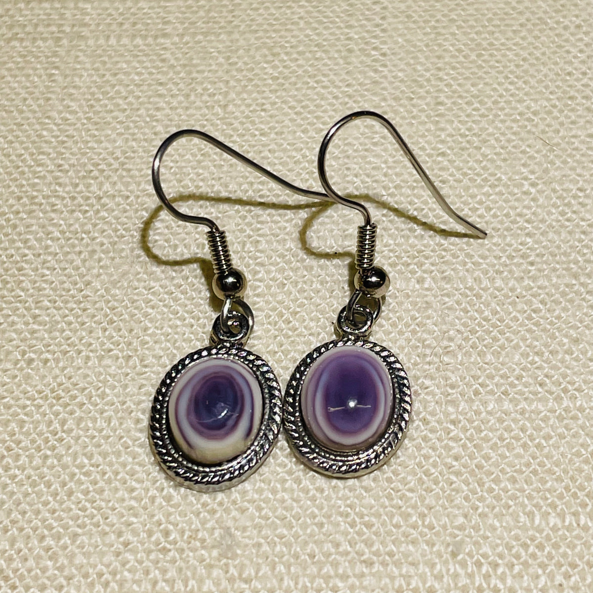 E36 Wampum Costume Earrings