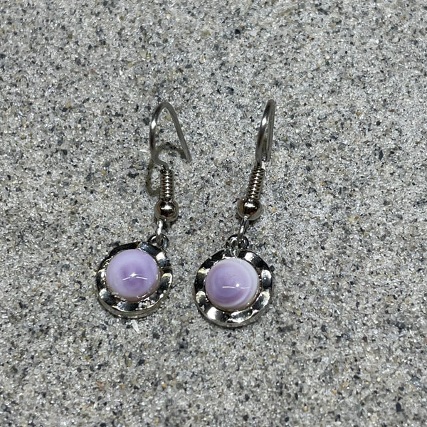 E154 Wampum Costume Earrings