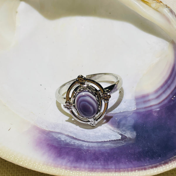 R42 Costume Wampum Ring adjustable size