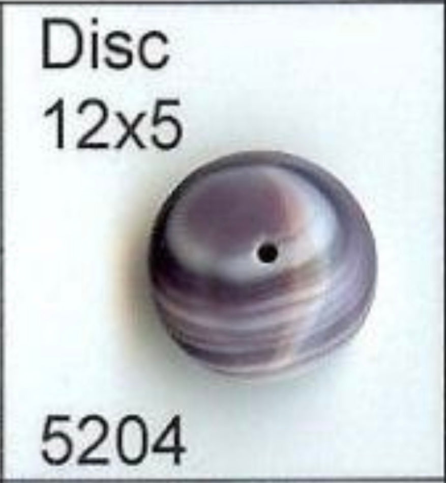 5204 Domed Disc 12mm