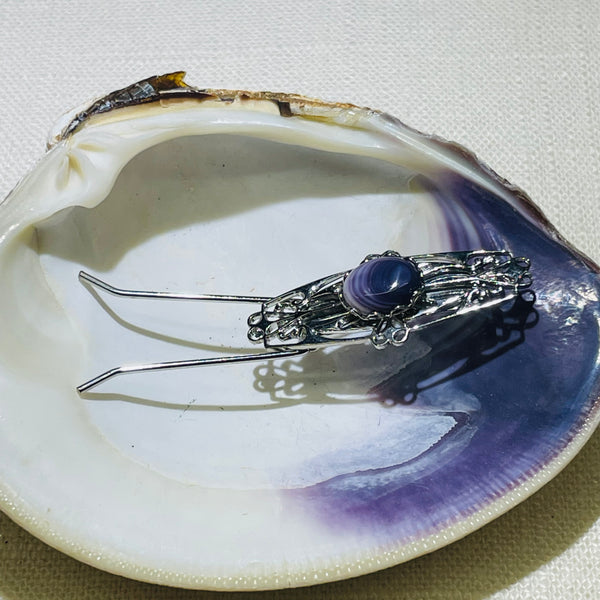 N73 Barrette Costume Wampum