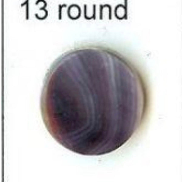 5513 13mm round Flat Top Beveled cab