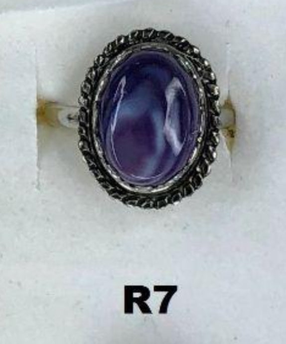 R7 Costume Wampum Ring adjustable size