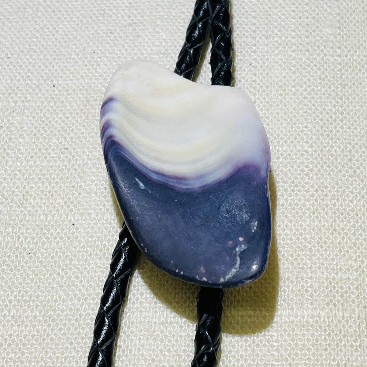BOL4 Freeform Bolo Wampum Costume Tumbled