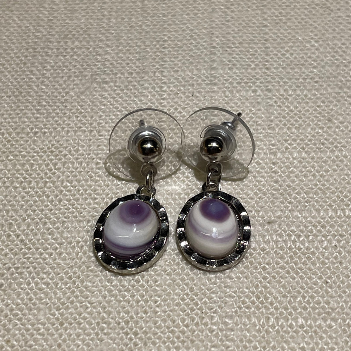 E91 Wampum Costume Earrings