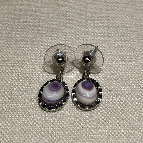 E91 Wampum Costume Earrings