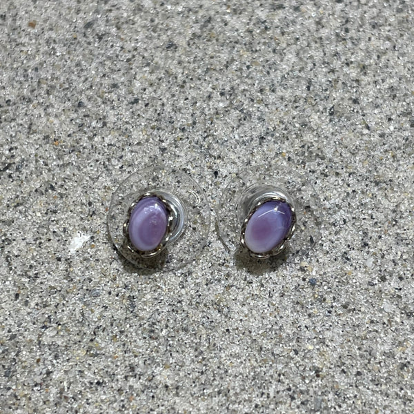 E156 Wampum Costume Earrings