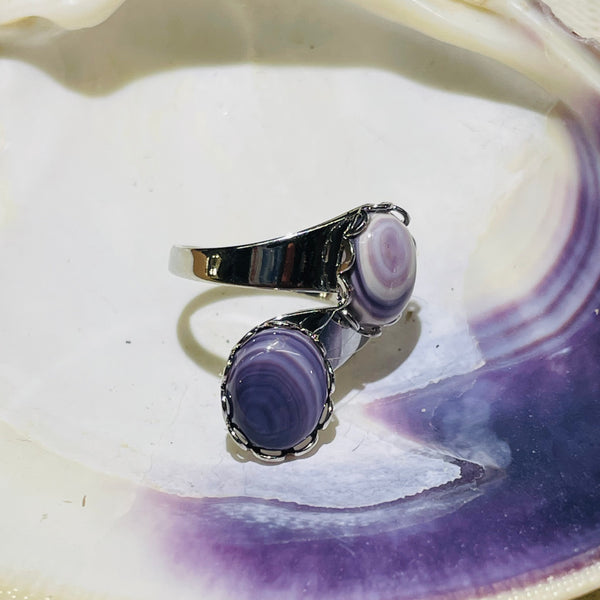 R10 Costume Wampum Ring adjustable size