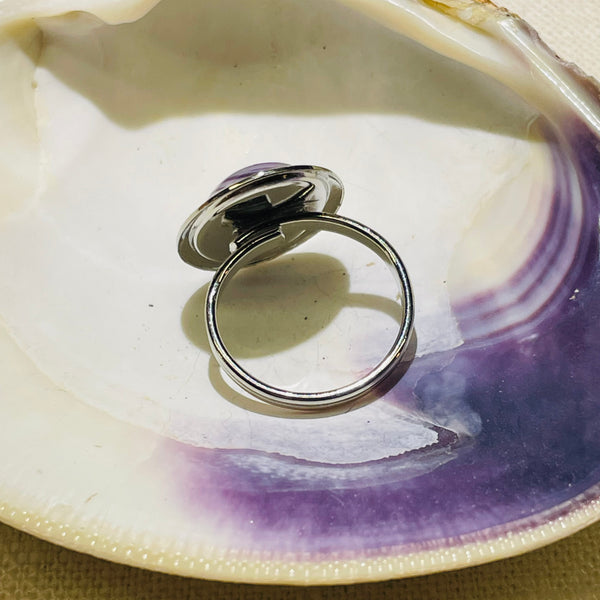 R70 Costume Wampum Ring adjustable size