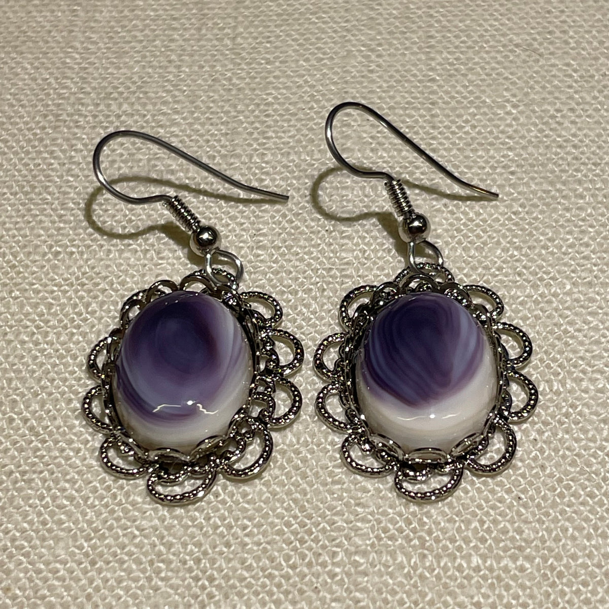 E3 Wampum Costume Earrings