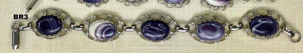 BR3 Bangle Bracelet Costume Wampum