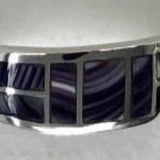 R1051 Sterling Silver Wampum Ring