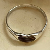 R1003 Sterling Silver Wampum Ring