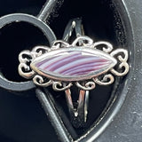 R1000 Sterling Silver Wampum Ring