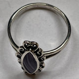 R1000 Sterling Silver Wampum Ring