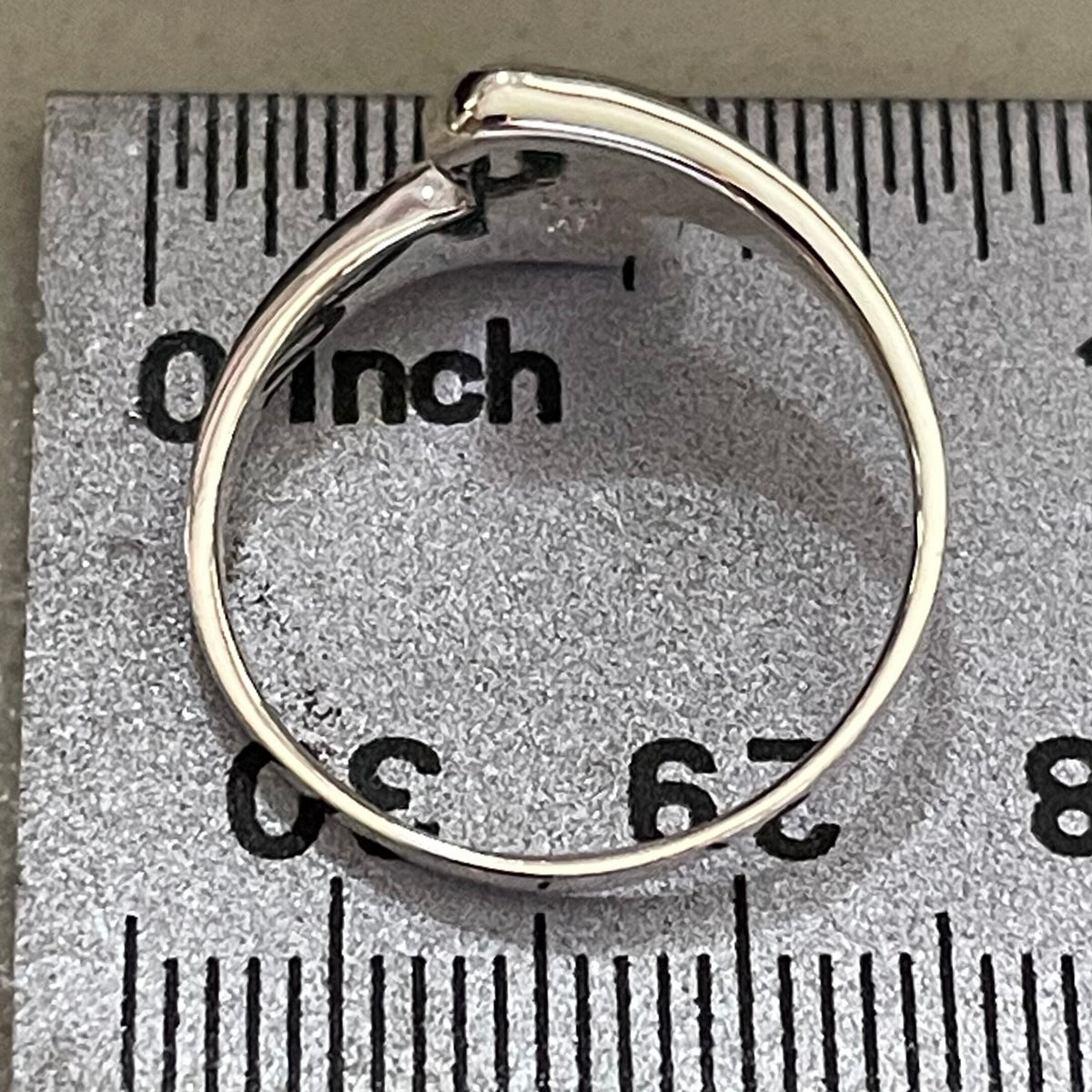 R1021 Sterling Silver Wampum Ring